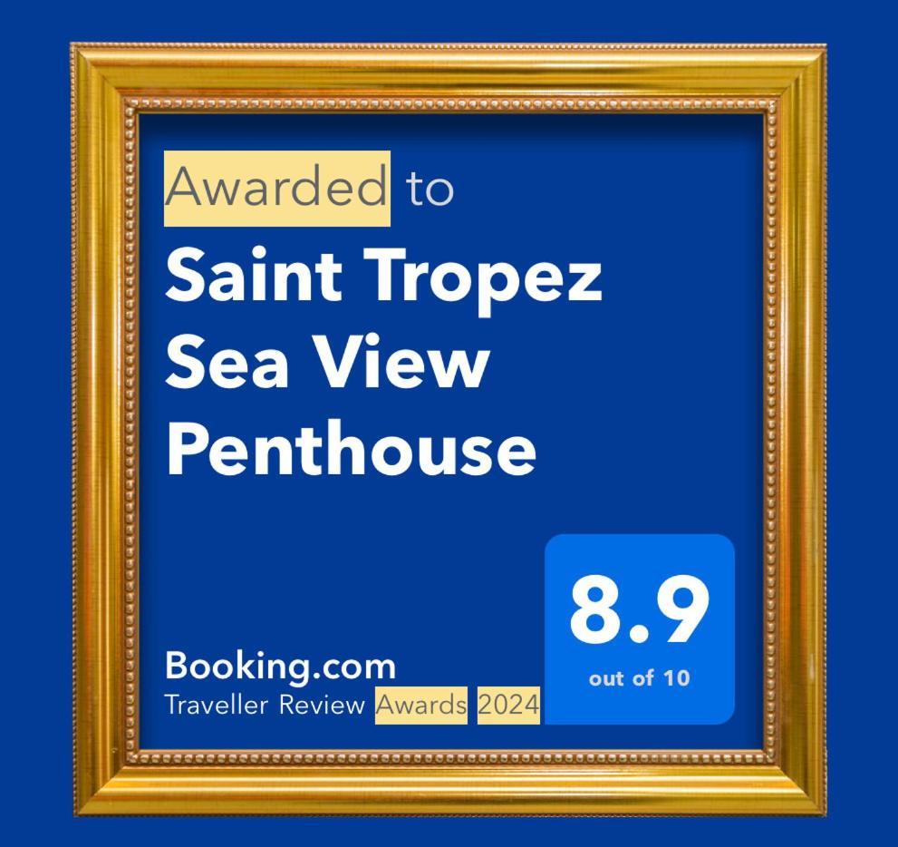 Saint Tropez Sea View Penthouse Apartment Exterior photo